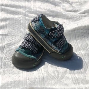 Keen blue Plaid Sula sneaker infant - US 7 /EU 24